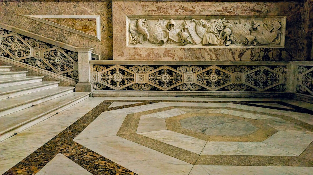 luxury museum interior