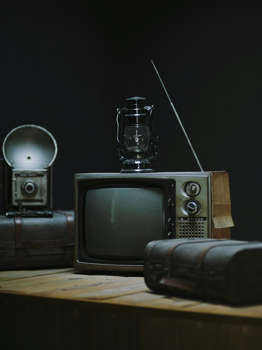 vintage german television set