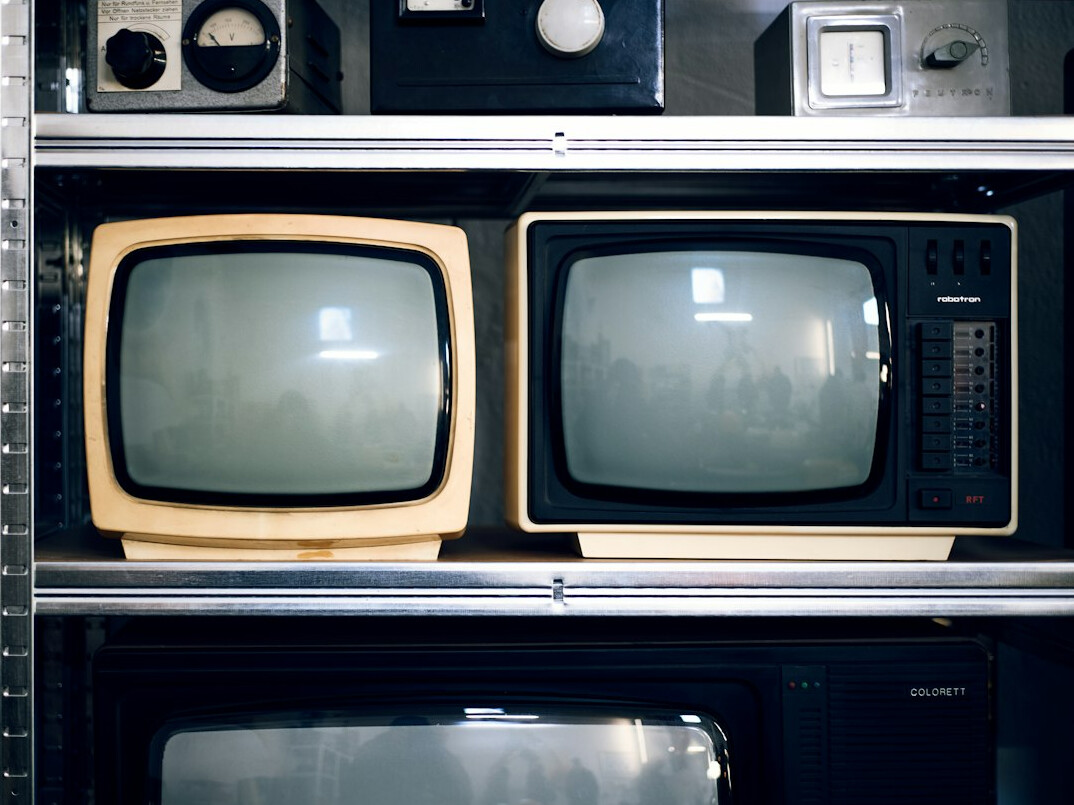 modern german television studio